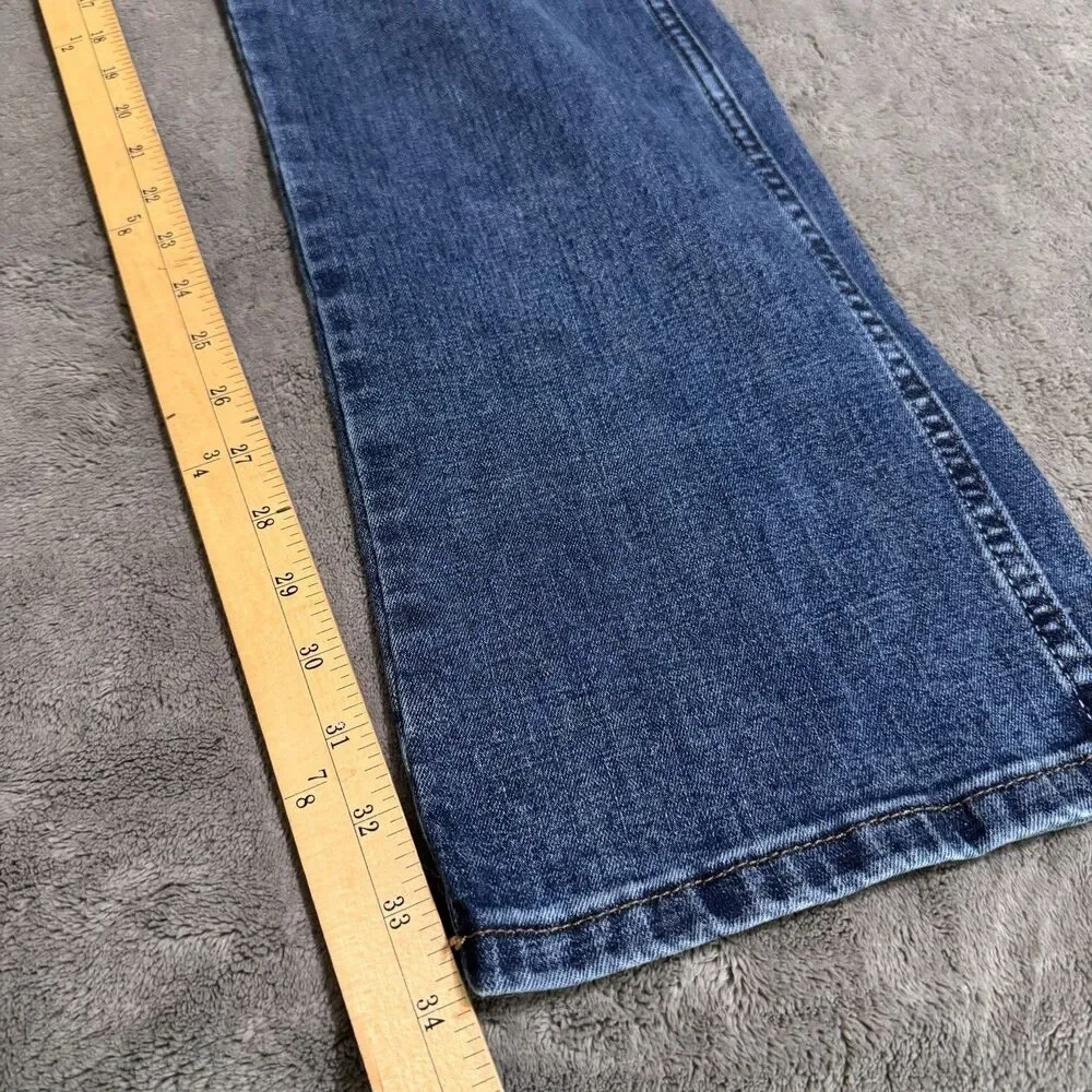 Wrangler Retro Slim Straight Jeans Mens 38 x 36 Dark Wash Denim - Picture 7 of 7